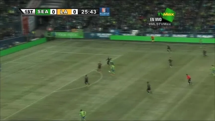 Seattle 1-0 LA Galaxy / Primer tiempo