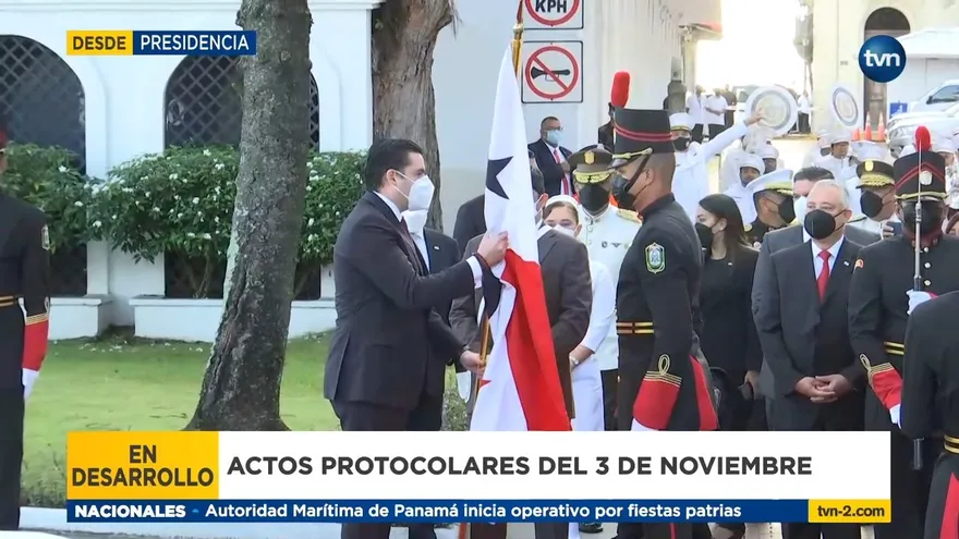 Actos protocolares del 3 de noviembre