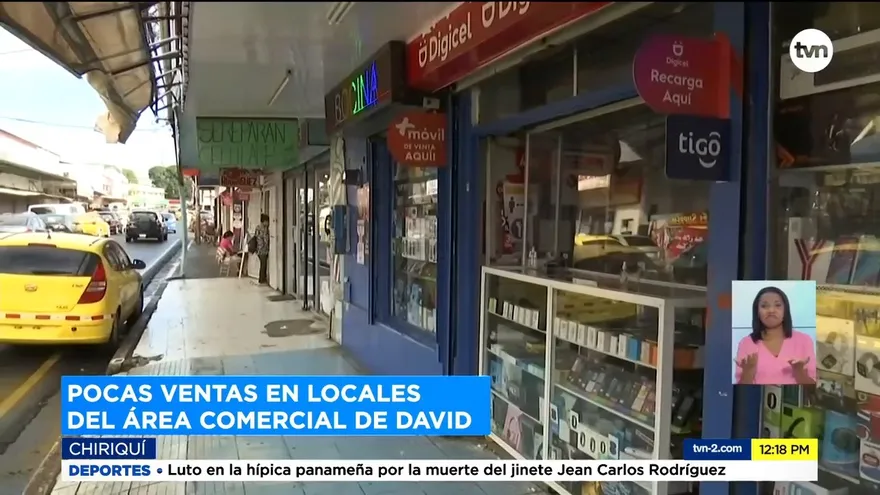 Ventas en Chiriquí no despegan, siguen bajas tras reactivación económica