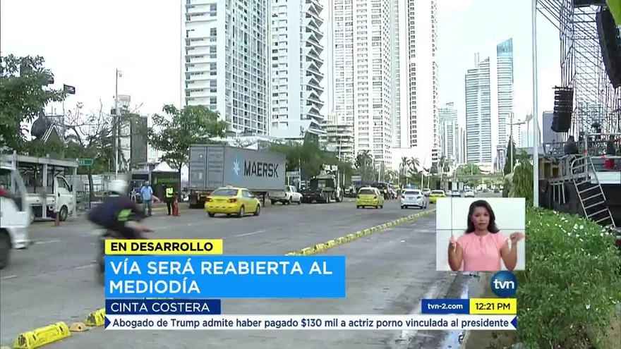 Reabren la Cinta Costera