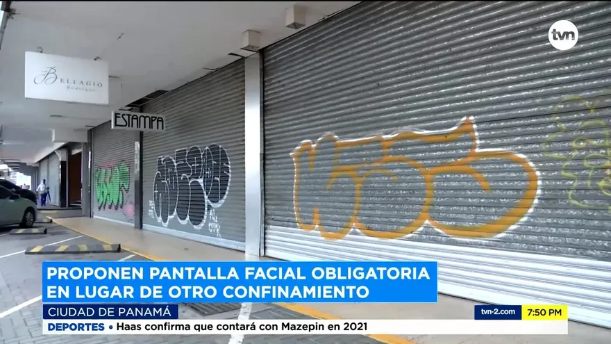 Proponen pantalla facial obligatoria en lugar de otro confinamiento