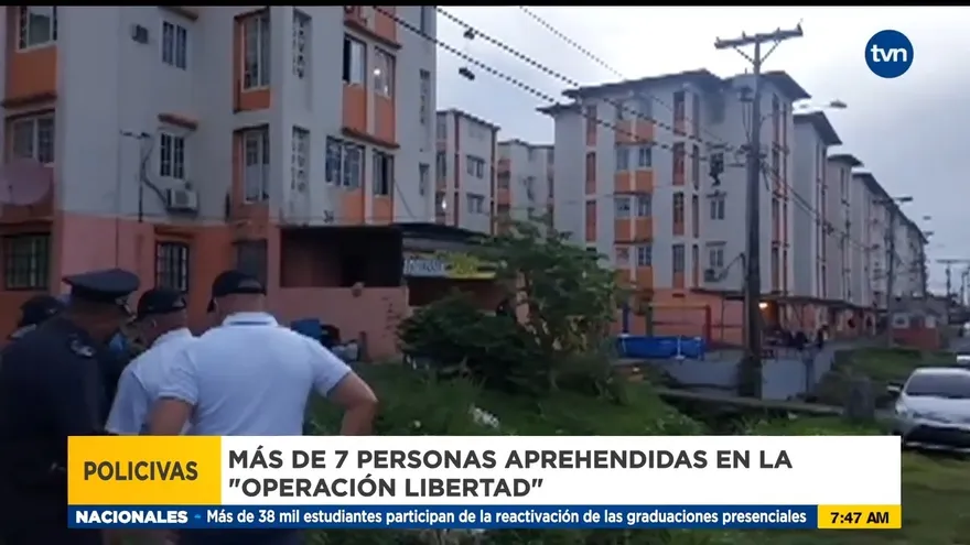 Varios aprehendidos en la operación ‘Libertad’