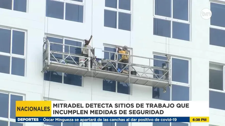 Mitradel inspecciona sitios laborales que incumplen medidas de seguridad