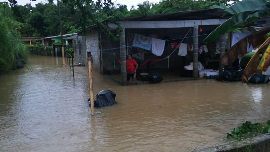 Varias viviendas afectadas por inundaciones en Chilibre