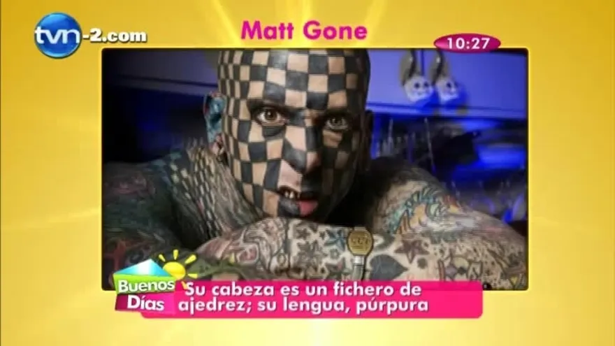 Entrevista Matt Gone “ Hombre Tatuado”