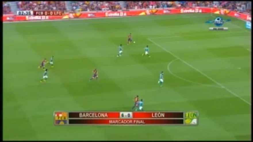 Barcelona 6 - 0 Le