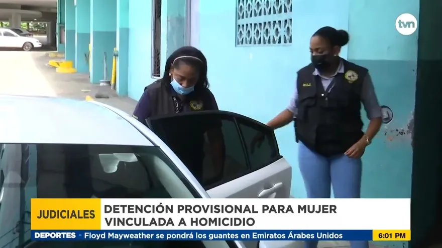 Detención preventiva para una mujer vinculada al homicidio en Chilibre