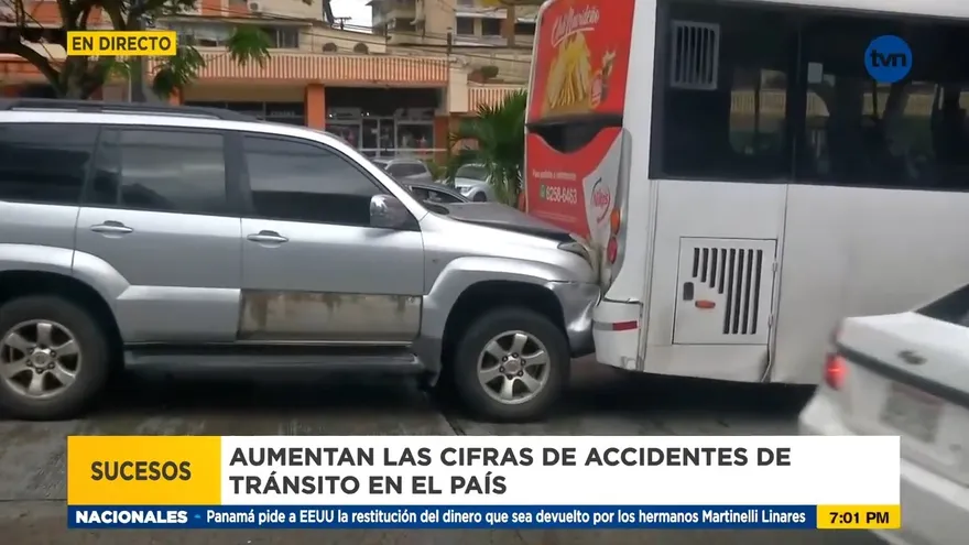 Aumentan las cifras de accidente de tránsito