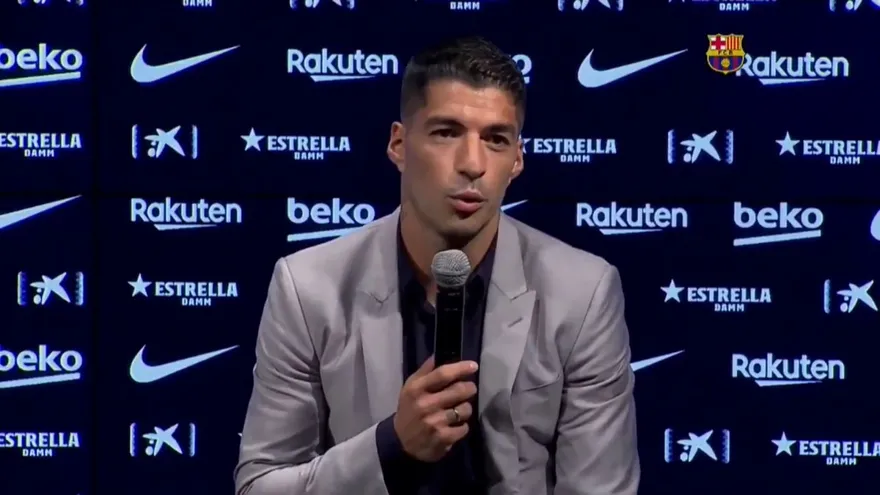 Con pena, pero sin rencor, Suárez se despide del Barcelona