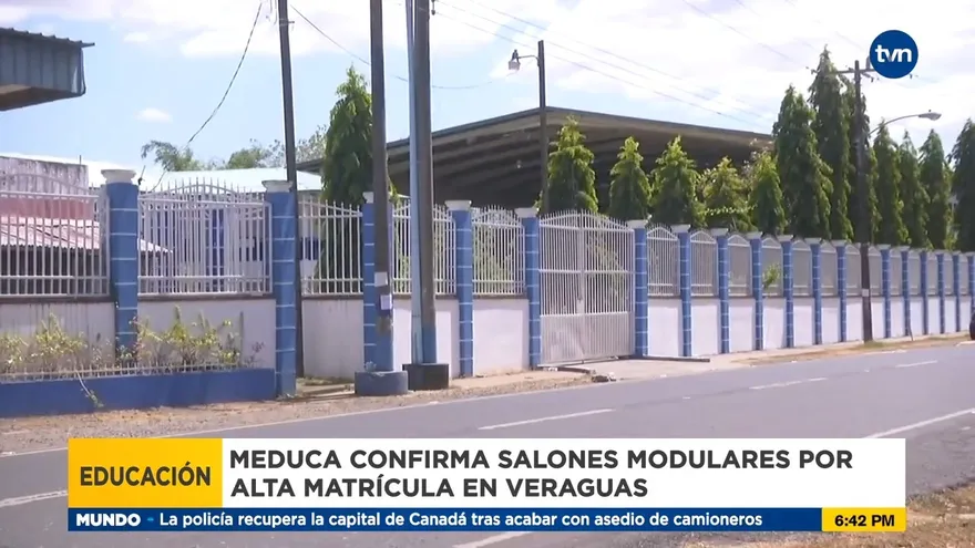 Espacios temporales en escuelas de Veraguas estarán listos antes de inicio de clases