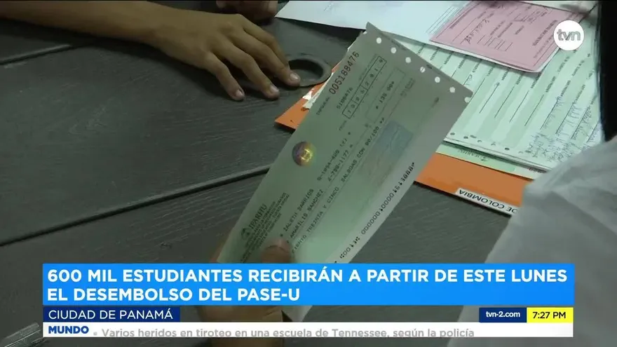 600 mil estudiantes cobran a partir de este lunes el PASE-U