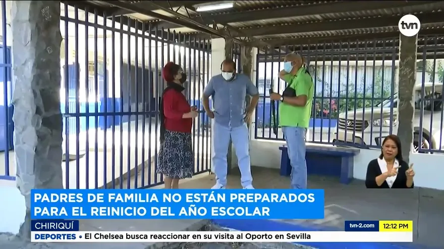 Padres de familia en Chiriquí se oponen al retorno a clases de forma gradual