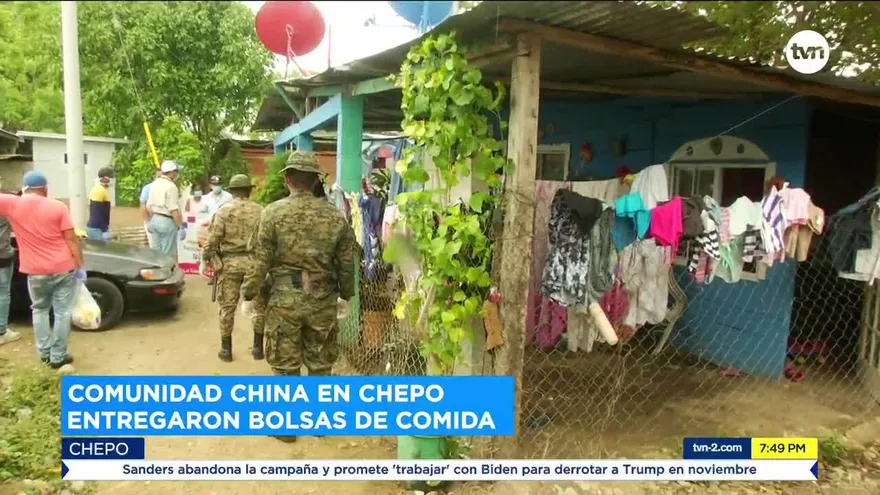 Comunidad china en Chepo  entregaron bolsas de comida