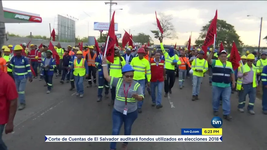 Suntracs protesta en las calles