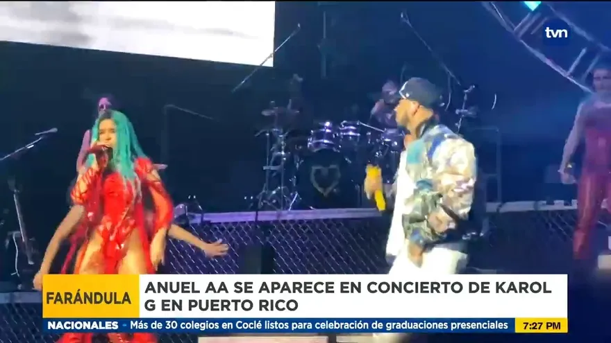 Karol G reaparece en Puerto Rico