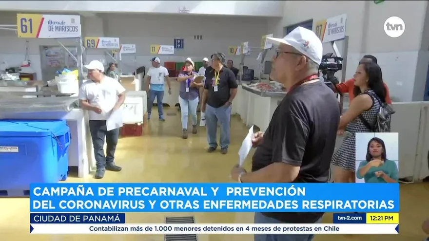 Personal del Minsa realiza volanteo para concienciar sobre el coronavirus