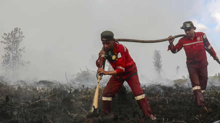 Indonesia apuesta por la siembra de nubes para combatir los incendios.