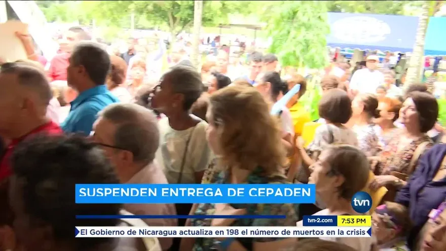 Crisis en medio de entrega del Cepadem