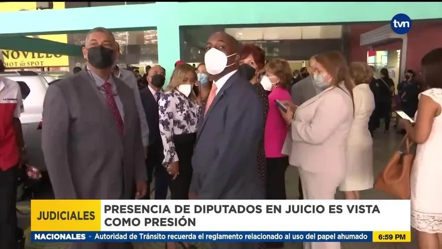 Diputados en juicio son vistos como presión