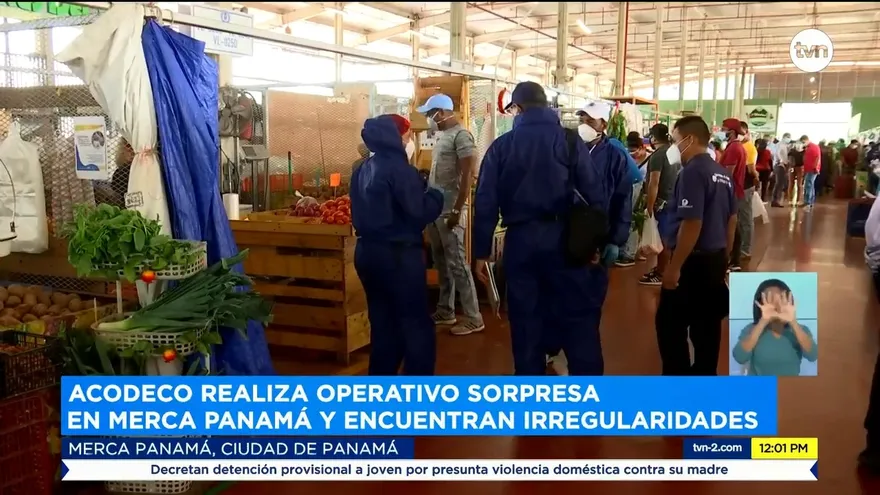 Acodeco realiza operativo de verificación en Merca Panamá