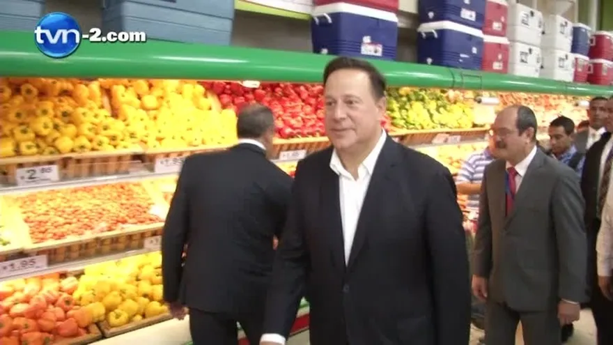 Juan Carlos Varela afirmó que no hay inflación en estos momentos, y que el control de precios está dando resultados