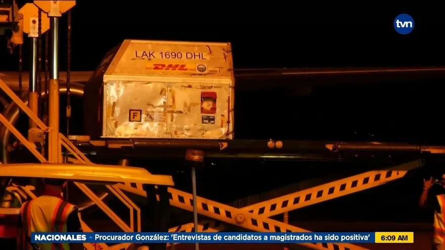 Llega un nuevo lote de vacunas de Pfizer a Panamá