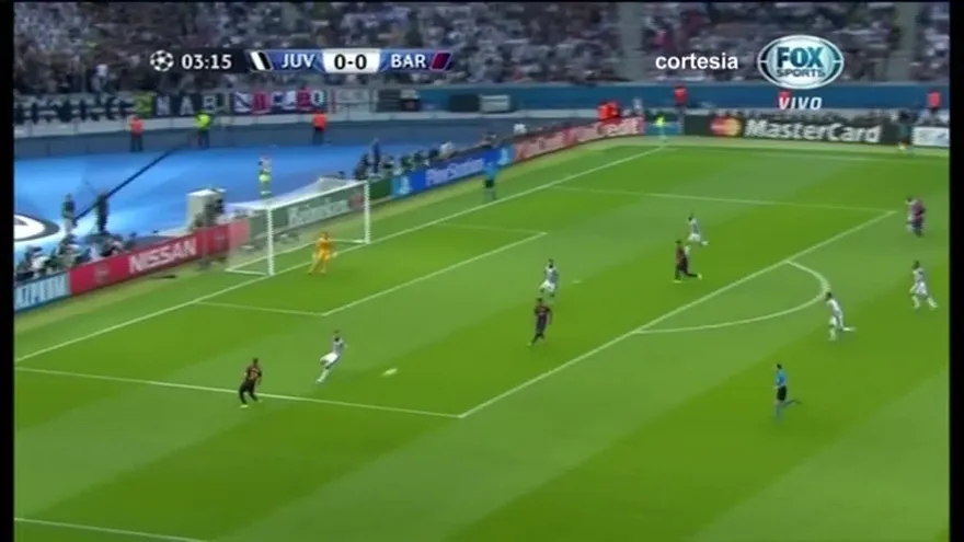 Gol de Barcelona, Rakitic pone la ventaja en la final