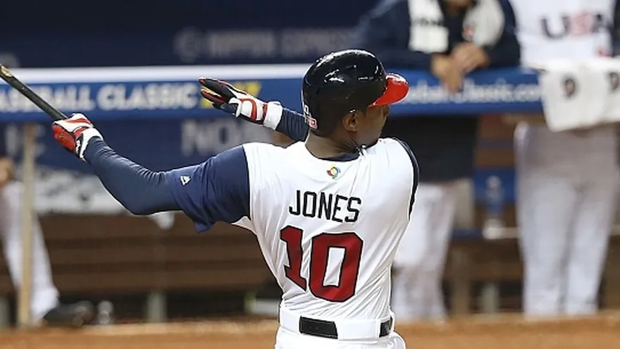 Adam Jones conectó el hit decisivo para Estados Unidos
