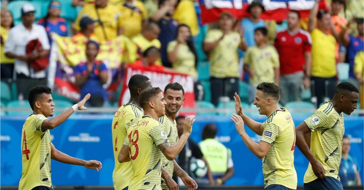Colombia vence 1-0 a Paraguay y termina la fase de grupos con puntaje ...