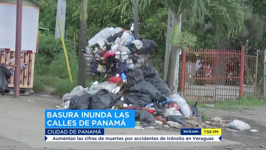 Basura inunda varios puntos de la capital