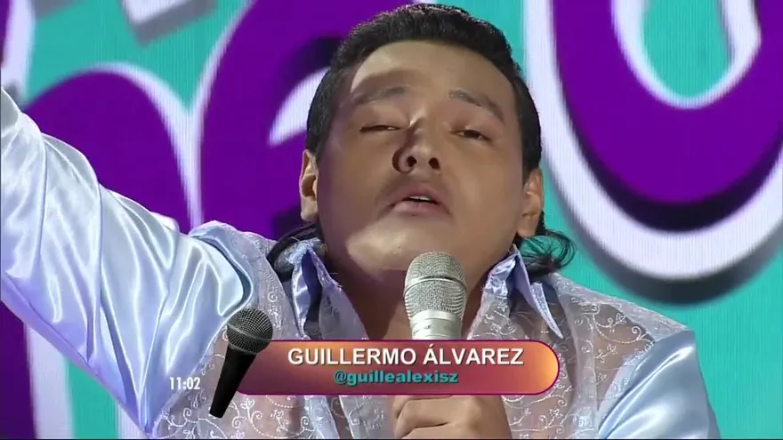 Guillermo Álvarez como Diomedes Díaz - Show 1