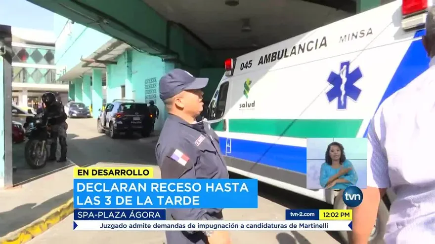 Tribunal declara receso en audiencia de Martinelli y ordena revisión en centro médico