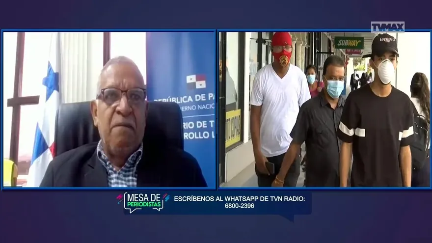 Mesa de periodistas - Entrevista a Carlos Landero, Director Nacional del MITRADEL