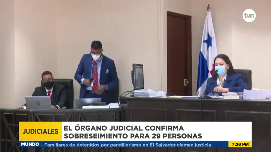 Órgano Judicial confirma sobreseimiento para 29 personas
