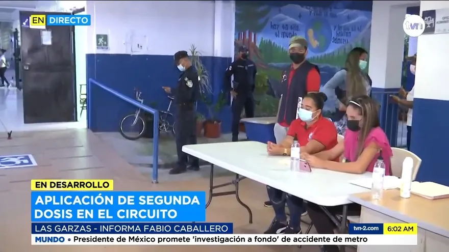 Se retoma la segunda dosis en el circuito 8-10