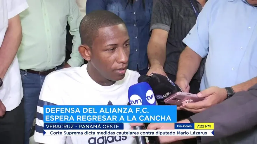 Futbolista Fidel Caesar inicia terapias