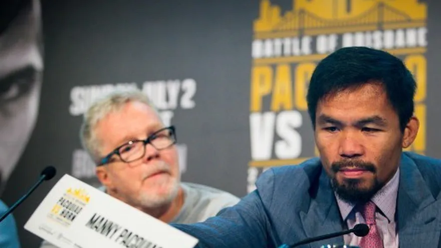 Entrenador Roach recomiendan el retiro a Pacquiao.