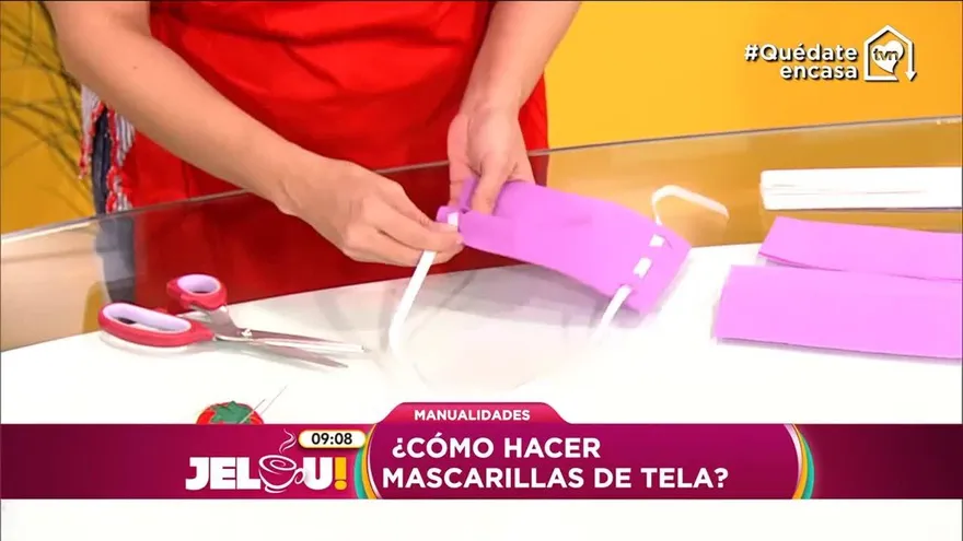 Aprende cómo hacer mascarillas caseras con bolsas reciclables y materiales que tienes en casa