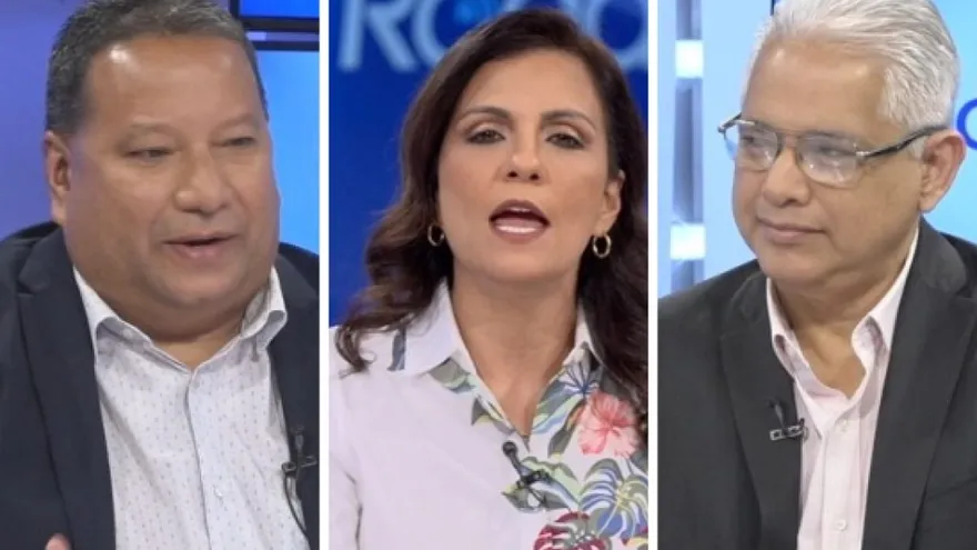 Ricardo Torres del PRD, Ana Giselle Rosas de Cambio Democrático y José Isabel Blandón del partido Panameñista
