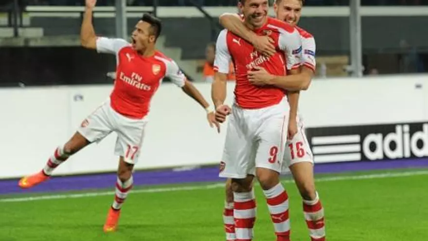 UCL. Agónica y trabajada victoria del Arsenal ante el Anderlecht