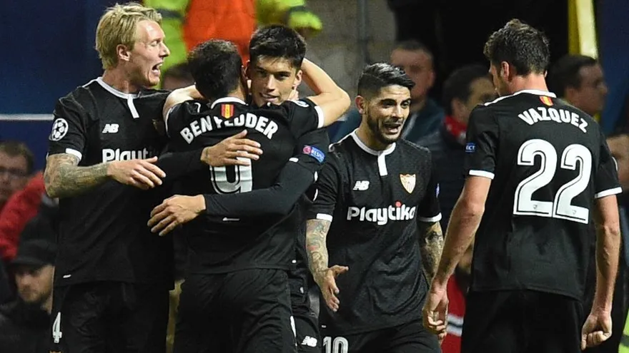 El Sevilla directo a Cuartos de Champions
