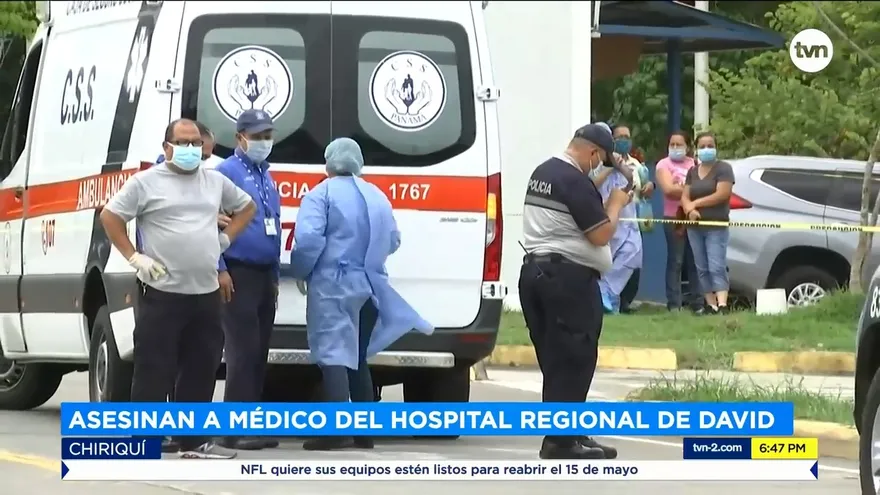 Paramédico asesina a doctor en el estacionamiento de en David