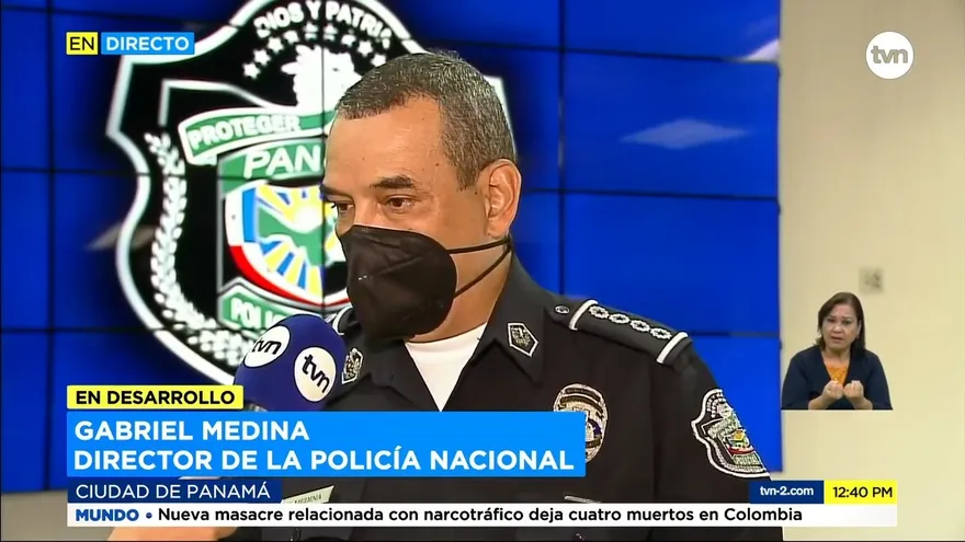 Director de la Policía Nacional habla de operación de decomiso de miles de dólares