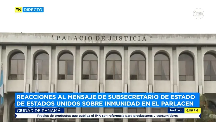 El abogado internacionalista Francisco Carreira Pitti se refirió a la posición de EE.UU. frente a la inmunidad del Parlacen