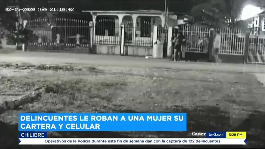 Delincuentes atacan y le roban a mujer en Chilibre