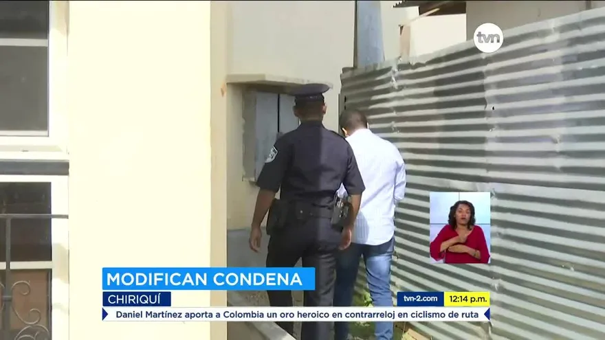 Modifican pena por parricidio en Chiriquí