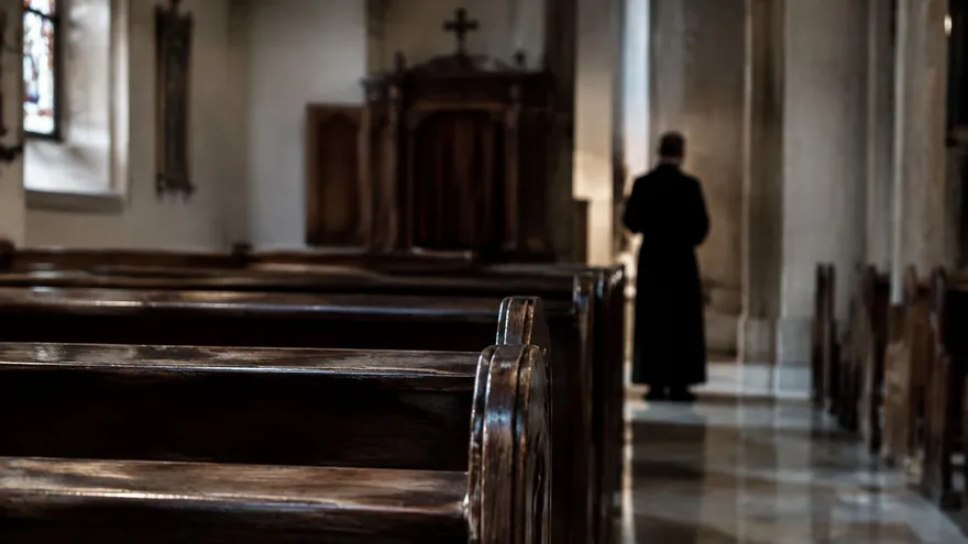 Abuso sexual dentro de la iglesia. Imagen ilustrativa