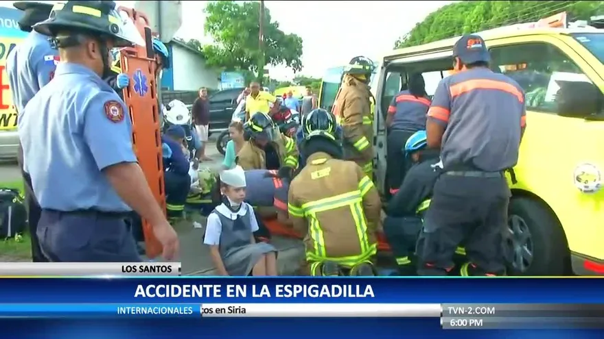 Investigan accidente en La Espigadilla de Los Santos