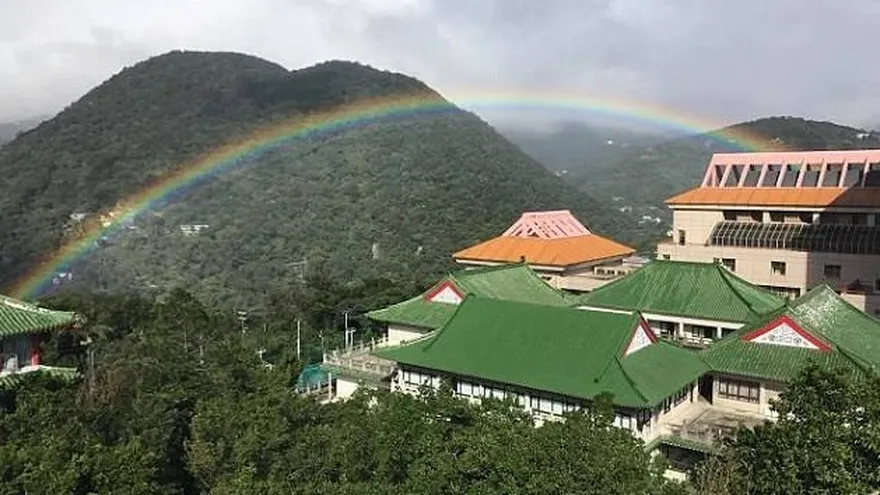 Arcoiris de más duración en Taiwán