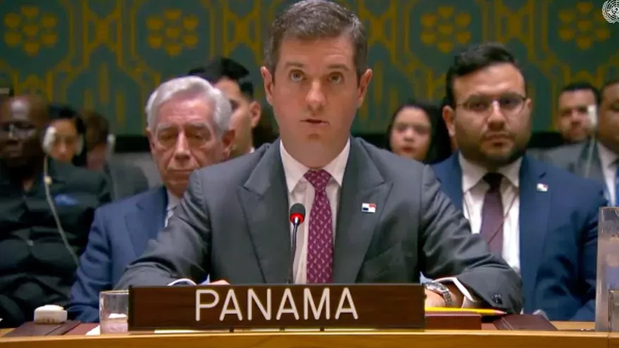 Carlos Hoyos, vicecanciller de Panamá en el Consejo de Seguridad de la ONU